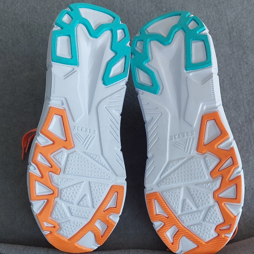 RBX Forge-M Men's Running Shoes Vibrant Orange Neon Wide Width Size 11W NWT - Picture 6 of 7